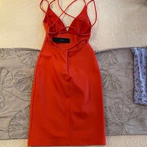 Lulu Red Bodycon Dress